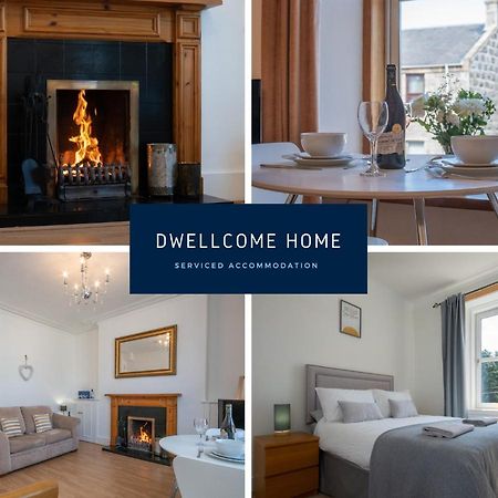 Dwellcome Home Ltd 1 Bed Apt, Half Mile To Union Street Yet Quiet, Free Parking, Fast Wifi, Ideal For Long Term Contractor, Etc Stays, Fully Equipped Kitchen, Regular Housekeeping Option - See Our Site For Assurance Aberdeen Exterior photo